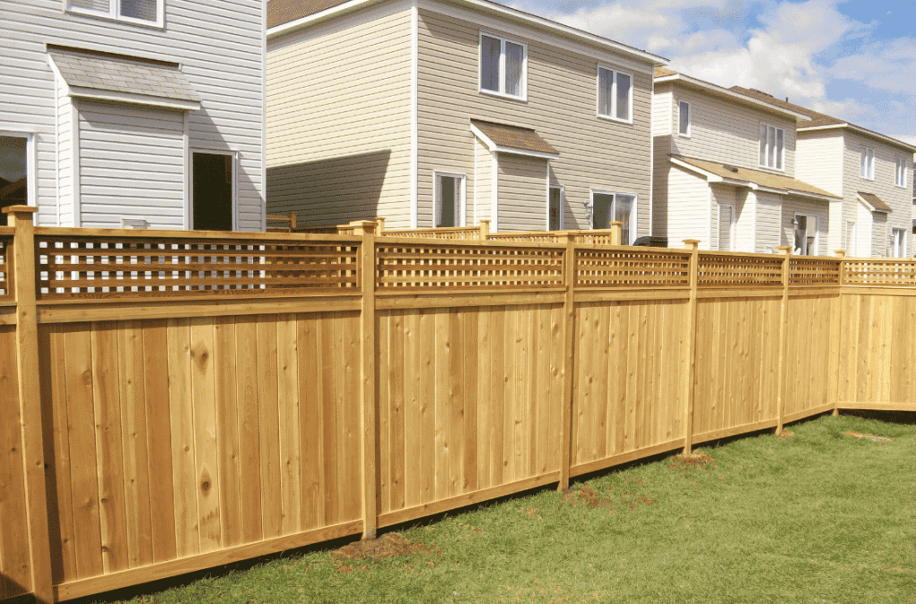 Wooden fencing Ottawa built by Ottawa Decking Solutions